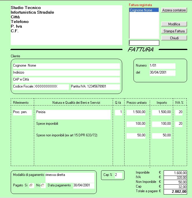 3bprogrammatori [licensed for non-commercial use only] / fattura